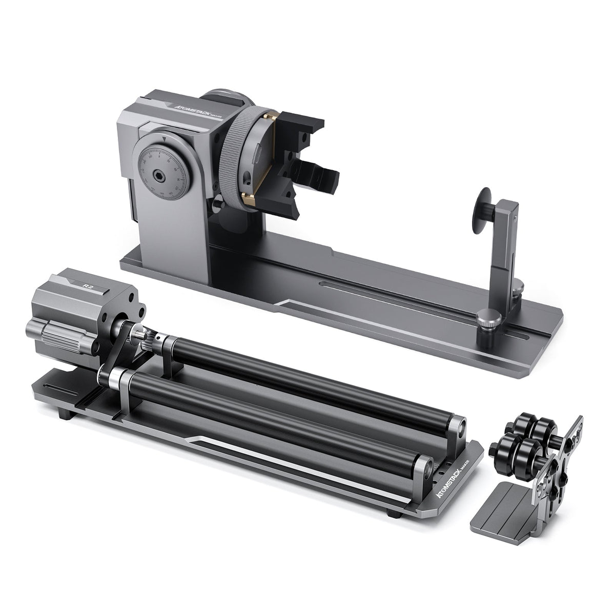 <tc>AtomStack</tc> R1 PRO Rotationsrollensatz für Lasergravierer 