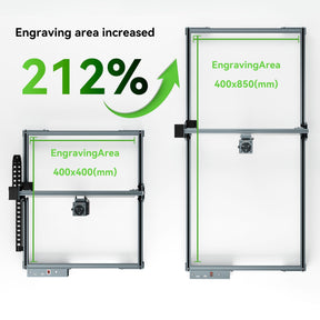 AtomStack Laser Engraving Area Extension Kit for Ace Pro V2 Series