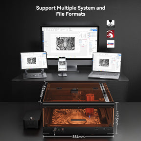 AtomStack A48 Ultra Unibody Frame Laser Engraver