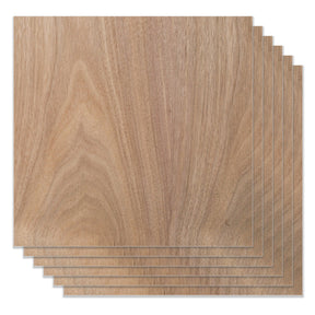 Black Walnut Plywood Sheets Sheets 0.118" Thickness (+/- 0.2mm) 11.8"x11.8" for Engraving