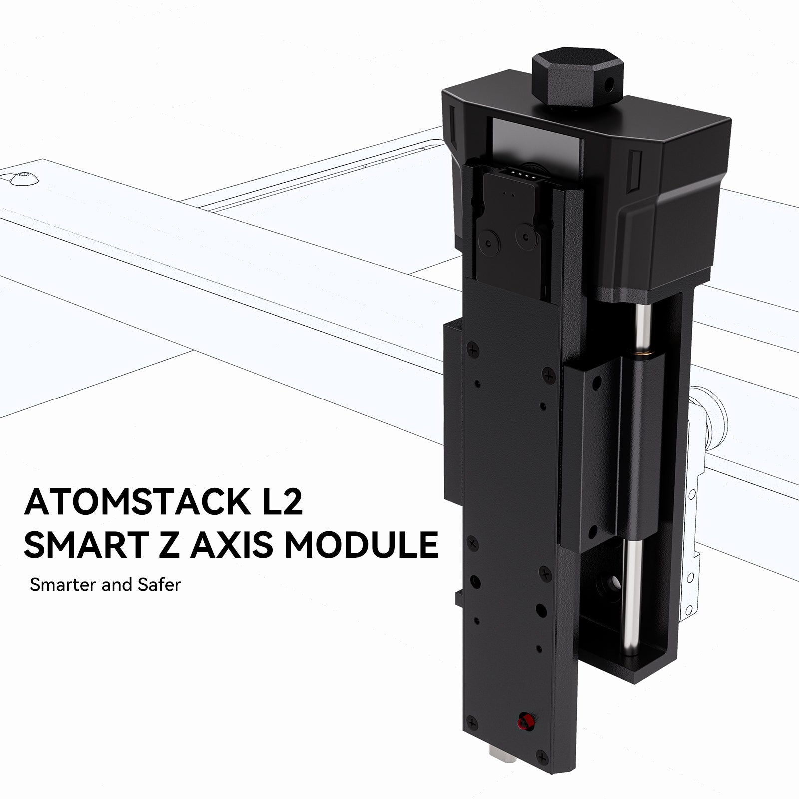 <tc>AtomStack</tc> L2 Smart Z-Achsenmodul ermöglicht automatische Fokussierung und Flammenerkennung