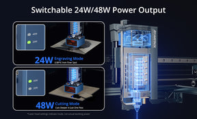 Graveur laser <tc>AtomStack</tc> A40 Pro V2 avec kit d'assistance pneumatique F60 