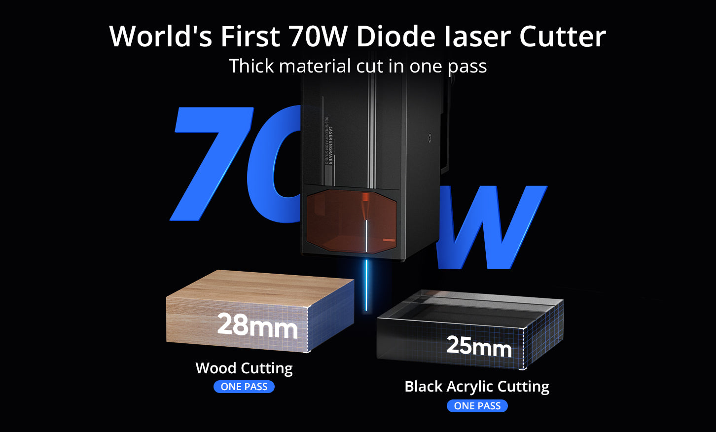 AtomStack A70/X70 Max Laser Cutter