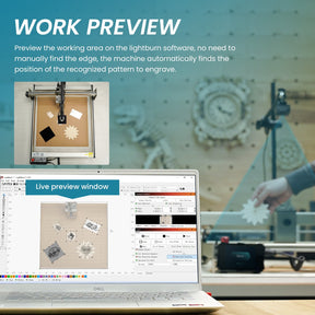 AtomStack AC1 LightBurn Camera For Laser Engraver and Cutter - Precise Positioning