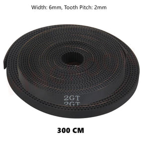 Upgrade GT2 Timing Belt 6mm Width Fit for Laser Engraving Machine