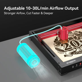 <tc>AtomStack</tc> F30 V2 Air Assist Set für Lasergravur- und -schneidemaschine 