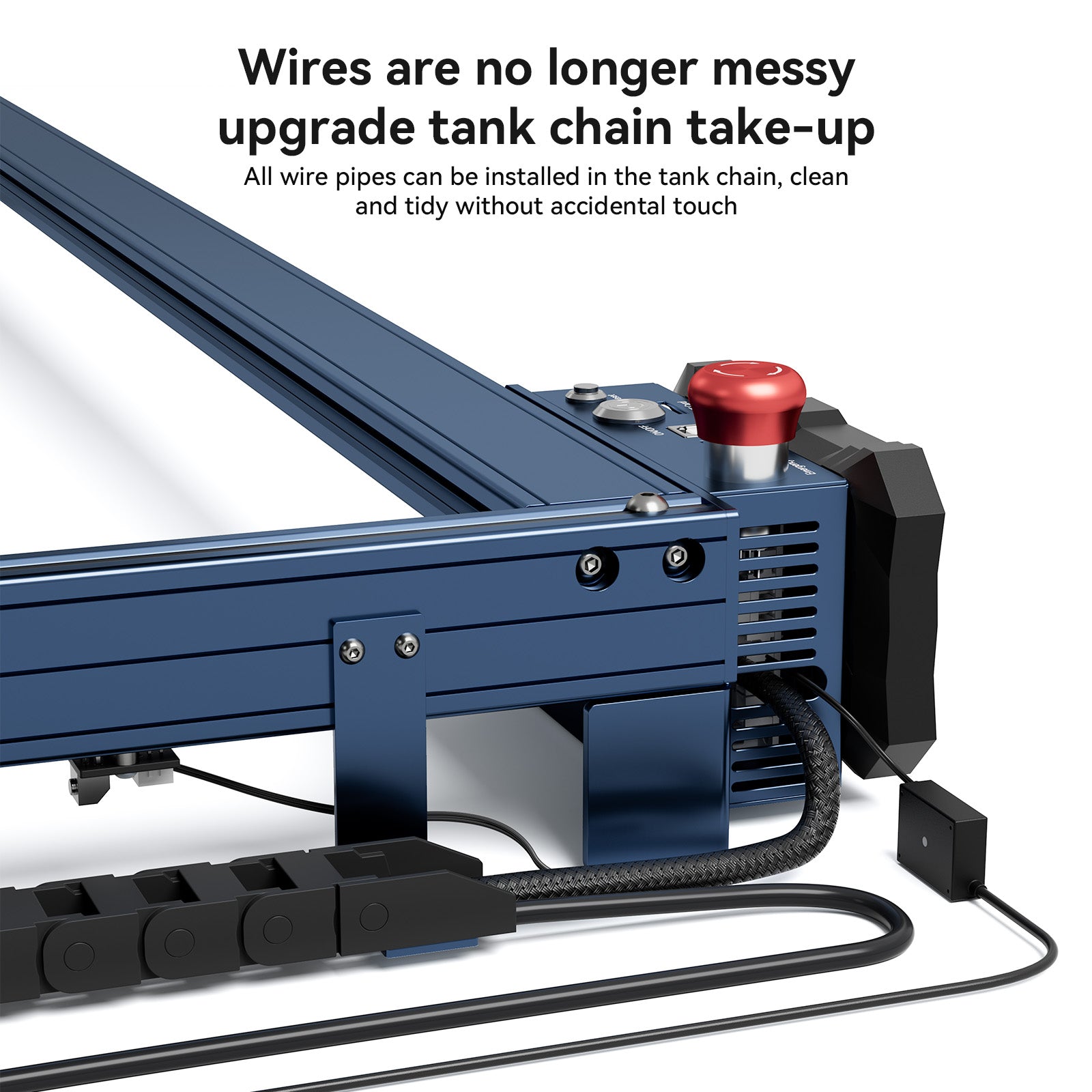 AtomStack A40/X40 Max Large Size Laser Engraving And Cutting Machine with F60 Air Assist Kit