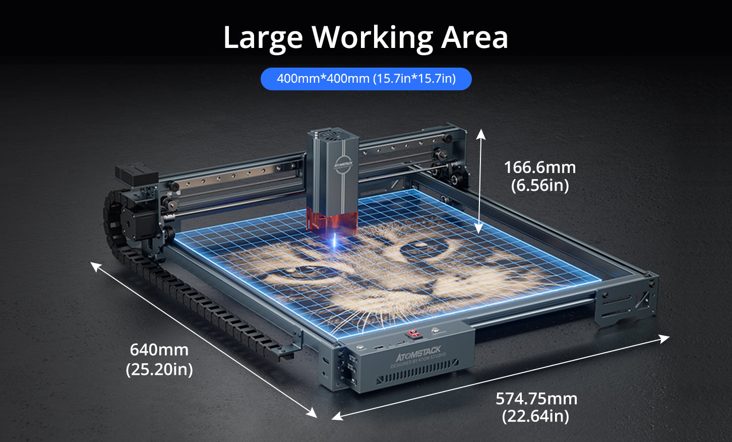 Graveur laser <tc>AtomStack</tc> A10 Pro V2 