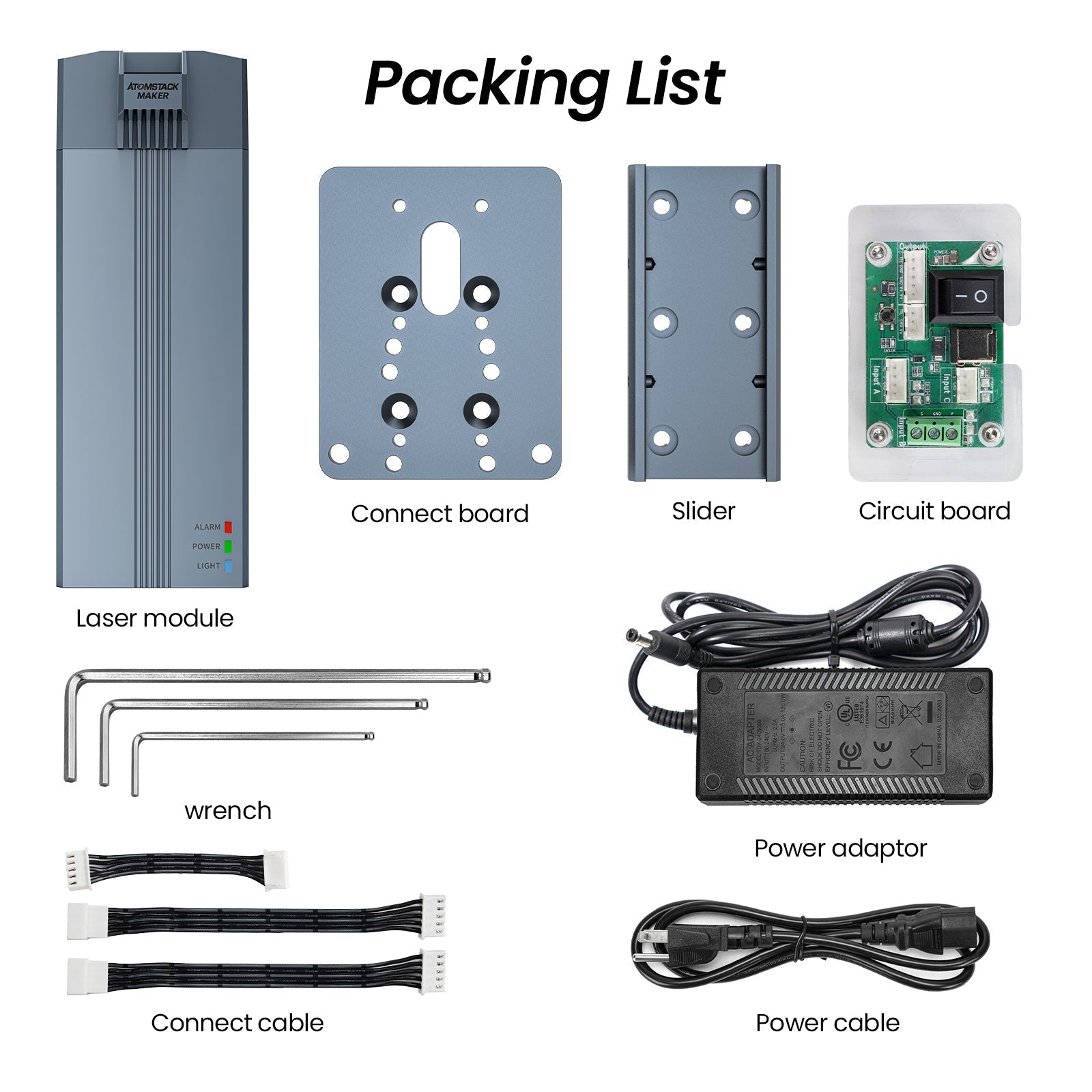 AtomStack R30 V2 Upgraded Infrared Laser Module for Metal and Plastic