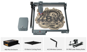 <tc>AtomStack</tc> A40 Pro V2 Lasergravierer mit F60 Air Assist Kit 