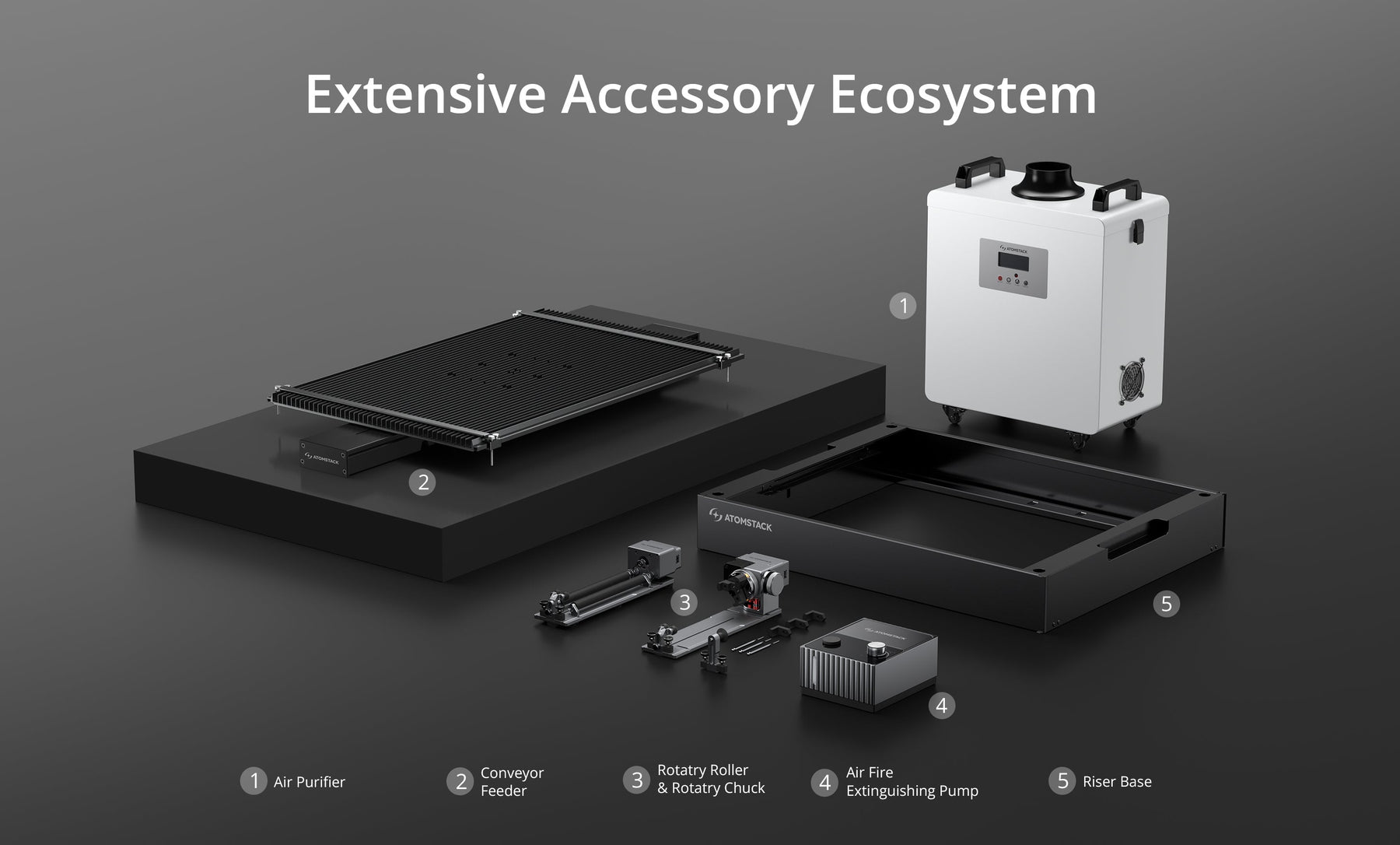 AtomStack Kraft Dual-laser Engraver 20W Diode + 1.2W IR