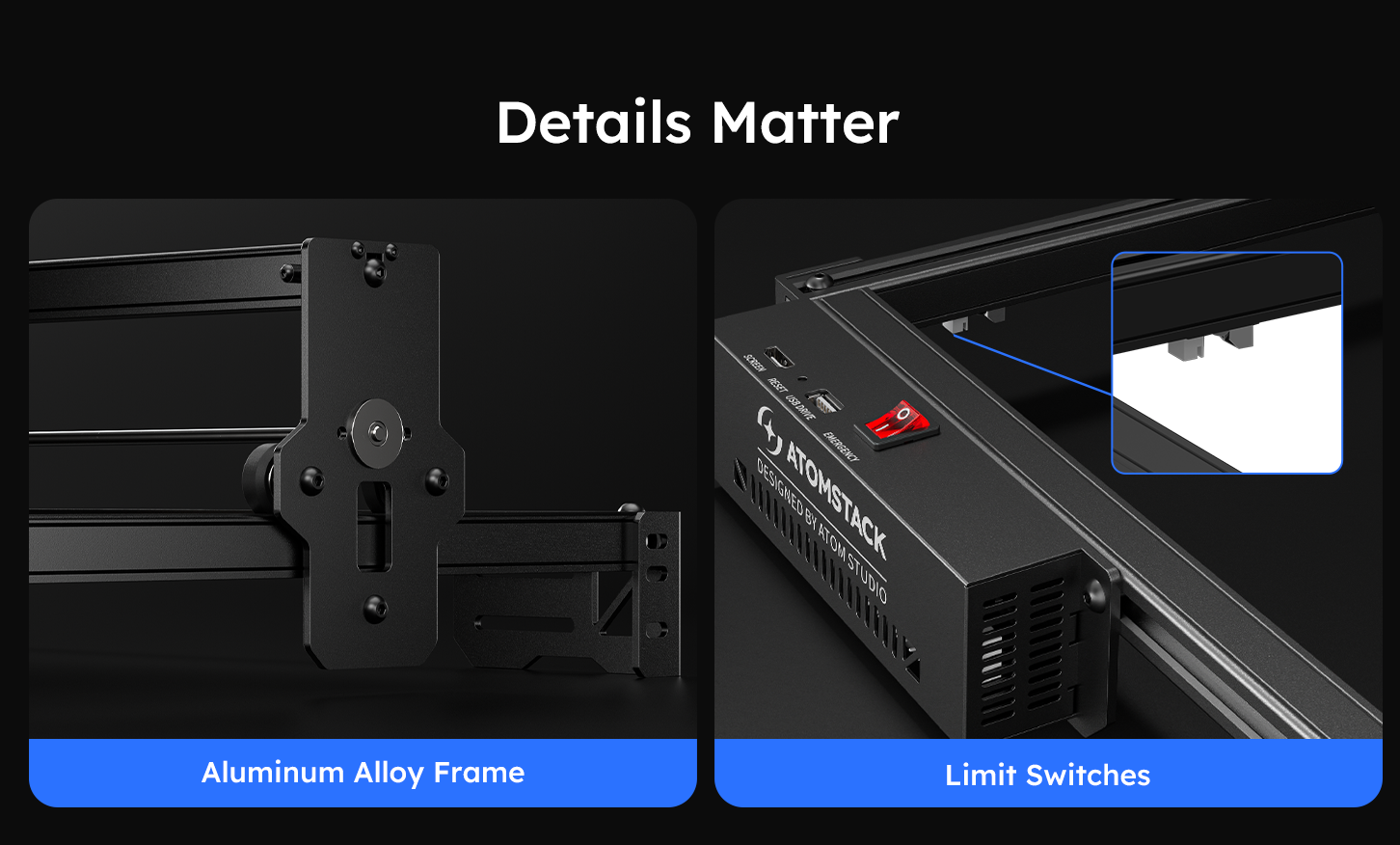 Graveur laser <tc>AtomStack</tc> A10 Pro V2 