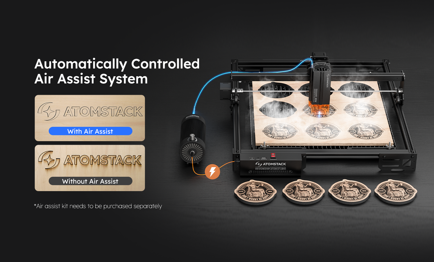 AtomStack A10 Pro V2 Laser Engraver