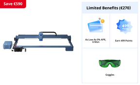 AtomStack A20 Max Large Size Eye Protection Laser Engraver With F60 Air Assist