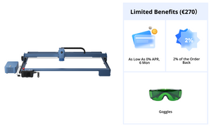 AtomStack A20 Max Large Size Eye Protection Laser Engraver With F60 Air Assist