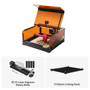 AtomStack A24/X24 Ultra Optical Power 24W Unibody Frame Laser Engraver