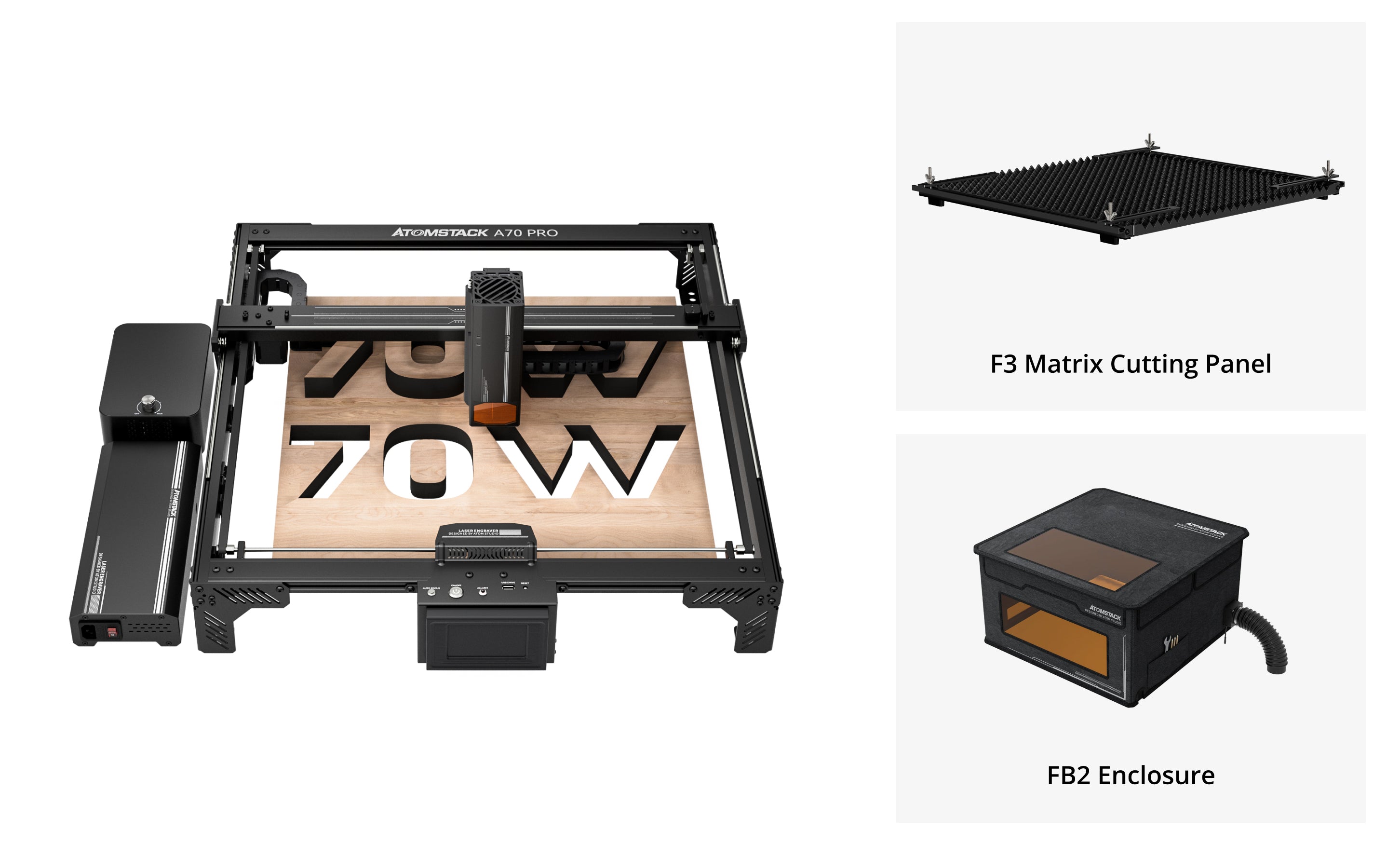 AtomStack A70/ X70 Pro Laser Cutter