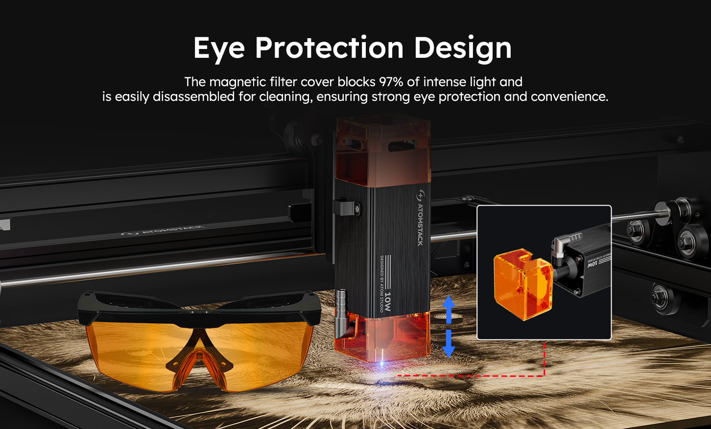 AtomStack A10 Pro V2 Laser Engraver