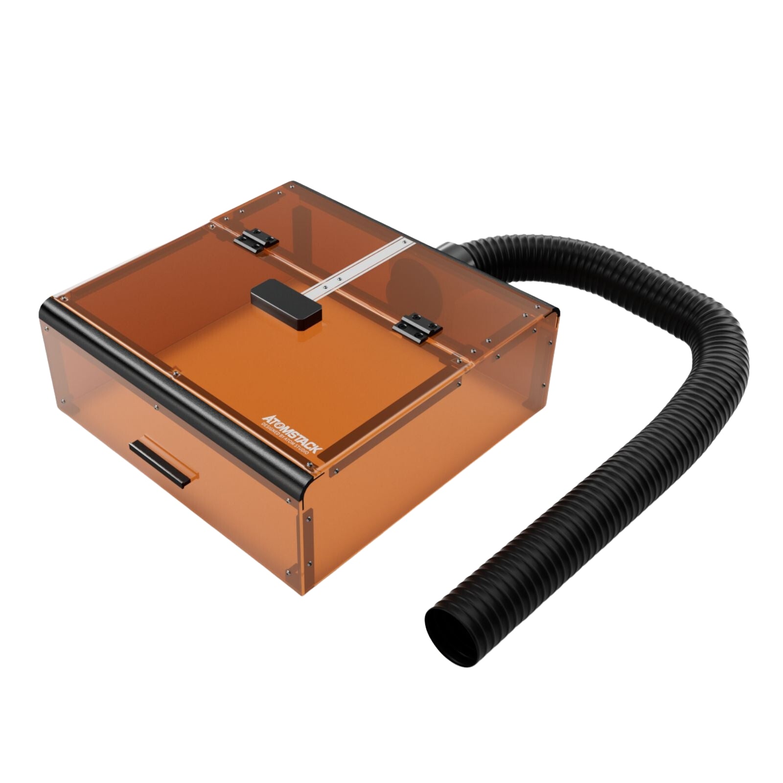 Boîtier <tc>AtomStack</tc> B3 - Boîtier de protection anti-poussière pour machine de gravure laser avec caméra pour série A6