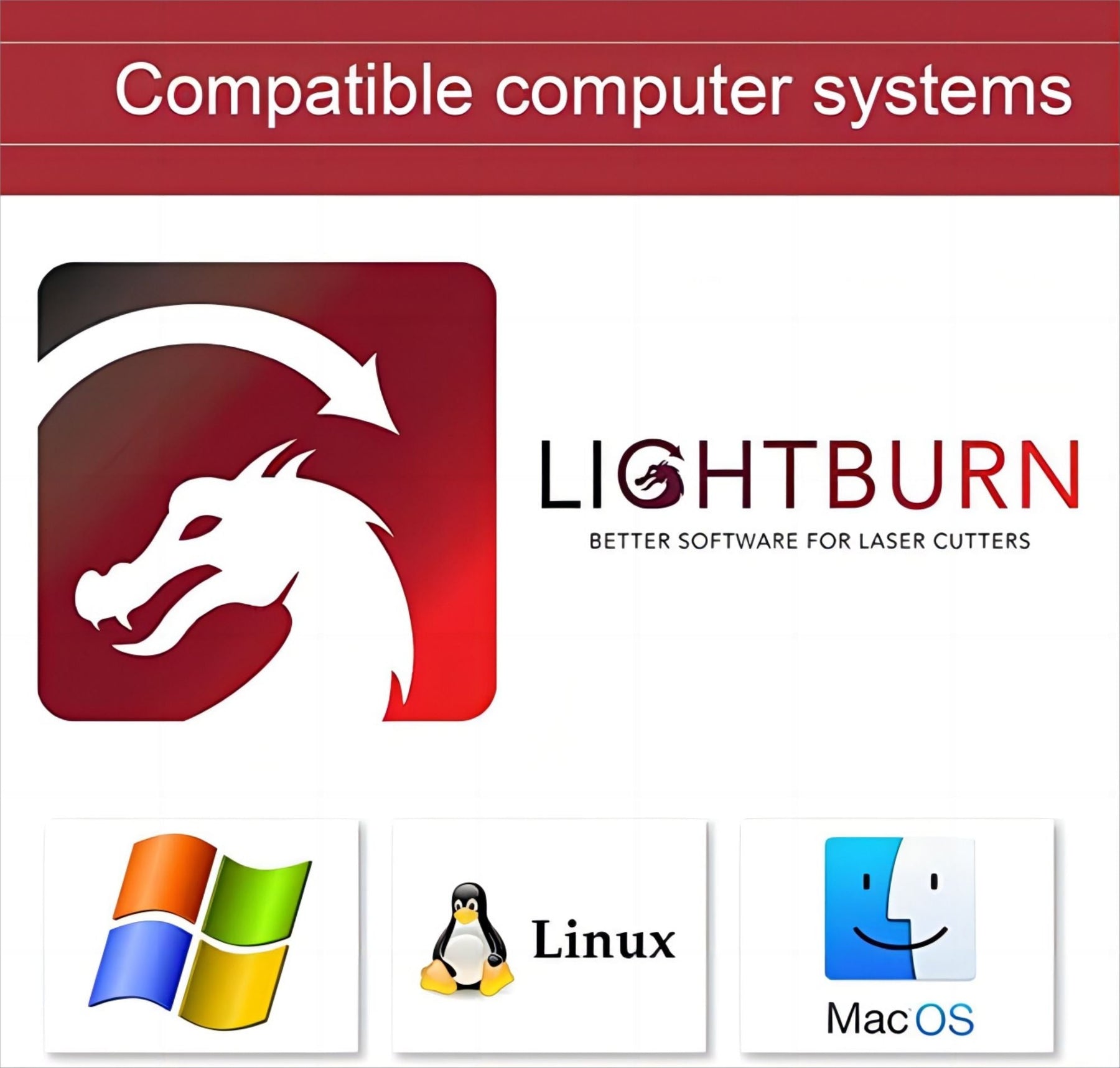 Lightburn Software - Gcode License Key, for Most Diode Laser Engravers Machines On The Market